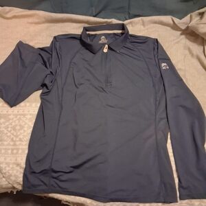 Women's Navy Long Sleeve Polo Shirt